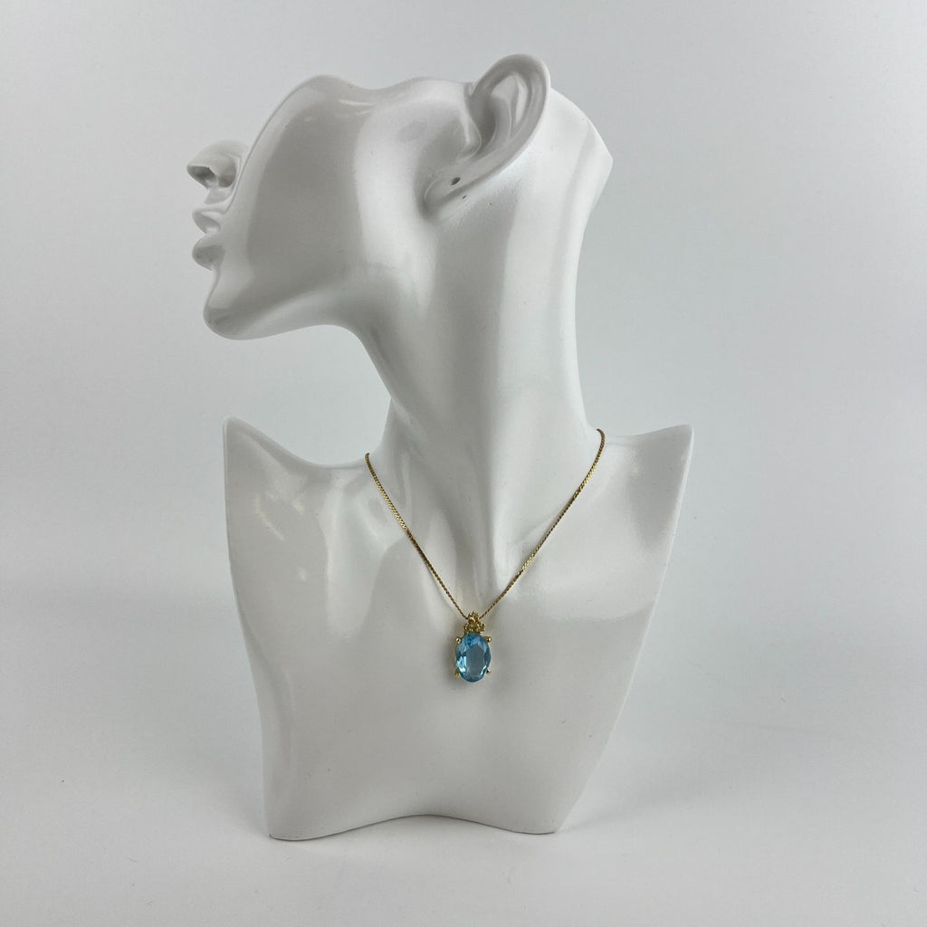 Dior Necklace Pendant Logo Gold Vintage — view 2