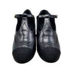 Chanel Heel Pumps Mary Jane 37 1 2 Size Leather Coco Mark Black — view 3