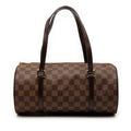 Louis Vuitton Damier Papillon 30 Brown Leather Handbag