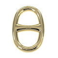 Hermes Scarf Ring Chaine D'ancre Permanent Brass Gold Color