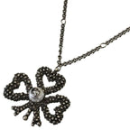 Gucci Clover Faux Pearl Design Necklace Pendant — view 2