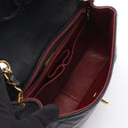 Chanel Shoulder Bag Mini Quilted 20 Black Lambskin — view 3