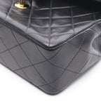 Chanel Shoulder Bag Mini Quilted 20 Black Lambskin — view 6