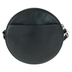 Celine Dancing Kid Logo Studded Black White Silver Hardware Leather Ddj38 — view 2