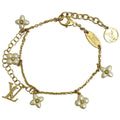 Louis Vuitton Bracelet LV Floragram Gold Plated