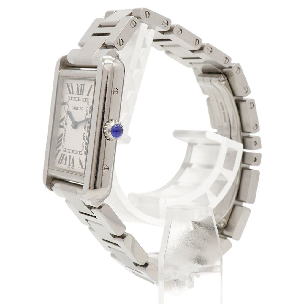 Cartier Tank Solo SM Silver Dial Watch — view 2