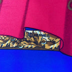 Hermes Scarf Silk Carre 90 Souvenirs de Paris Memories of Eiffel Tower — view 9