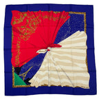 Hermes Scarf Silk Carre 90 Souvenirs de Paris Memories of Eiffel Tower