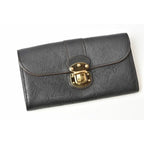 Louis Vuitton Wallet Mahina Long Portefeuille Iris Noir — view 2