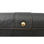 Louis Vuitton Wallet Mahina Long Portefeuille Iris Noir — view 4