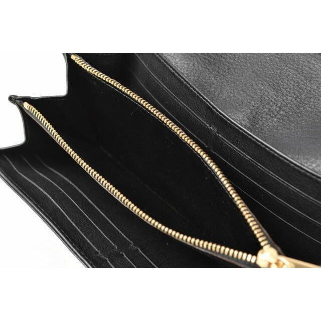 Louis Vuitton Wallet Mahina Long Portefeuille Iris Noir — view 8