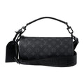 Louis Vuitton Shoulder Bag Soft Porochon PM Black Gray