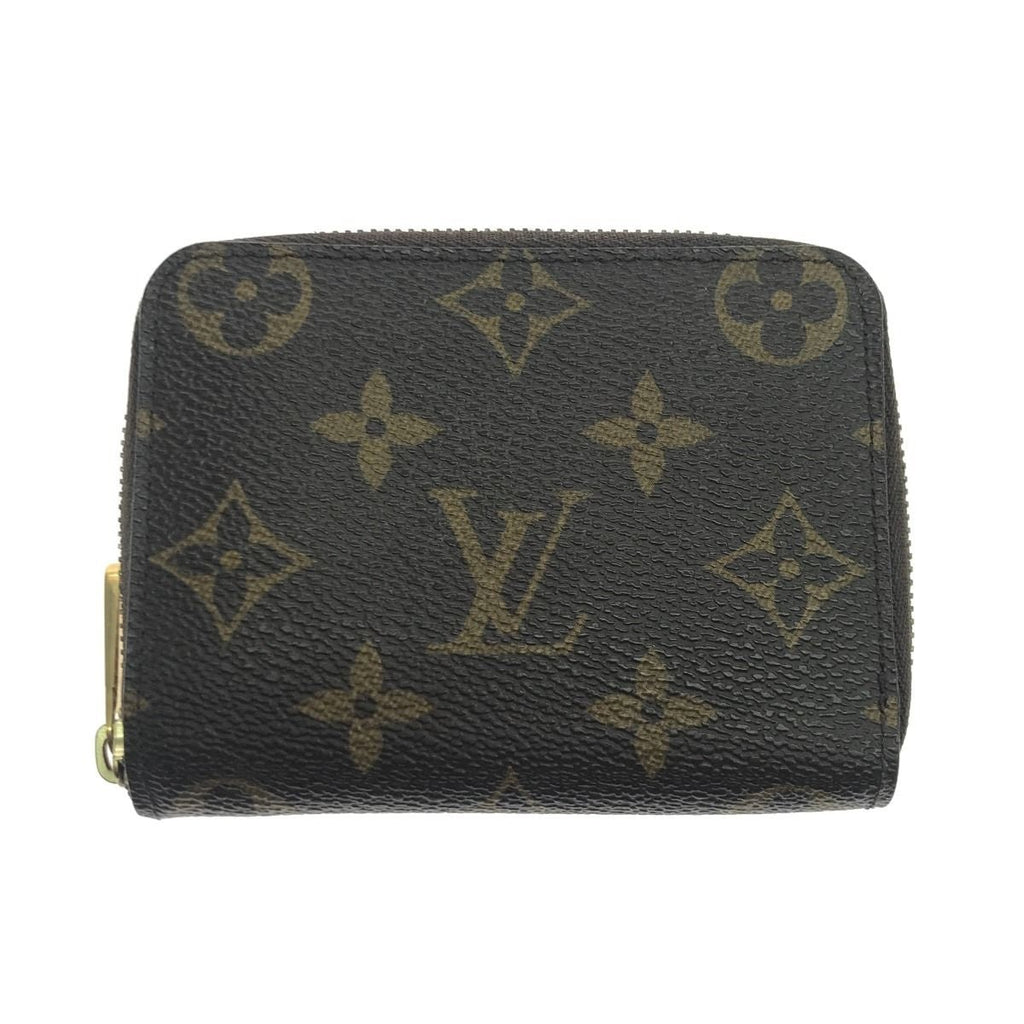 Louis Vuitton Coin Case Monogram Zippy Purse Brown