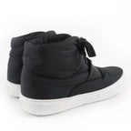 Chanel CC Logo Fabric High Cut Sneakers Black 36 — view 2