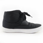 Chanel CC Logo Fabric High Cut Sneakers Black 36 — view 5