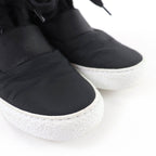 Chanel CC Logo Fabric High Cut Sneakers Black 36 — view 7