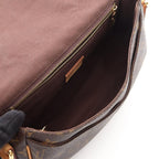 Louis Vuitton Shoulder Bag Menilmontand PM Canvas Leather — view 3