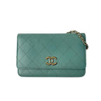 Chanel Chain Wallet Caviar Leather