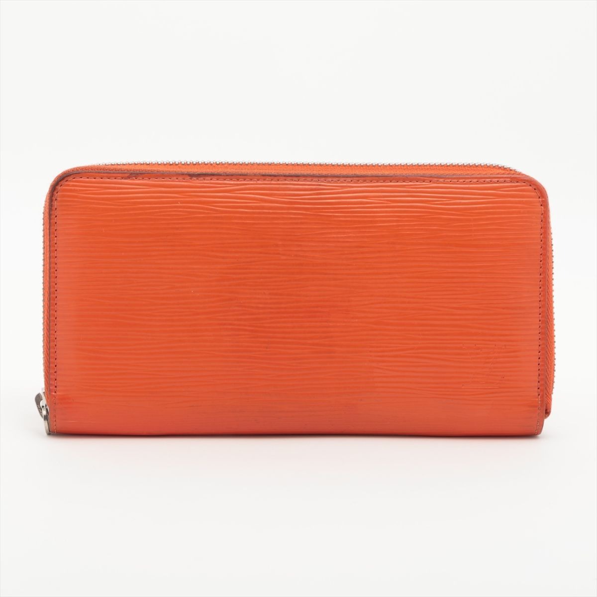 Louis Vuitton Epi Zippy Wallet Round Zip Piment Orange