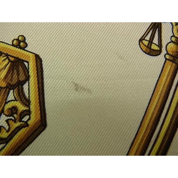 Hermes Scarf Carre 90 LES CLES Key Pattern Multicolor 100% Silk Large — view 6