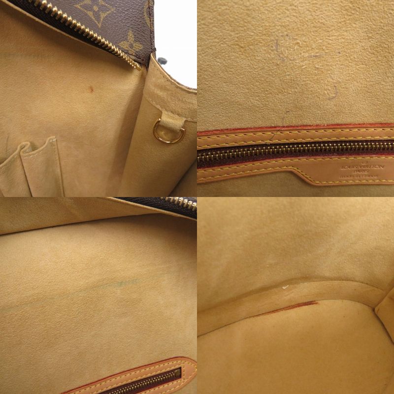 Louis Vuitton Babylon Monogram Brown Tote Bag 1158 — view 9