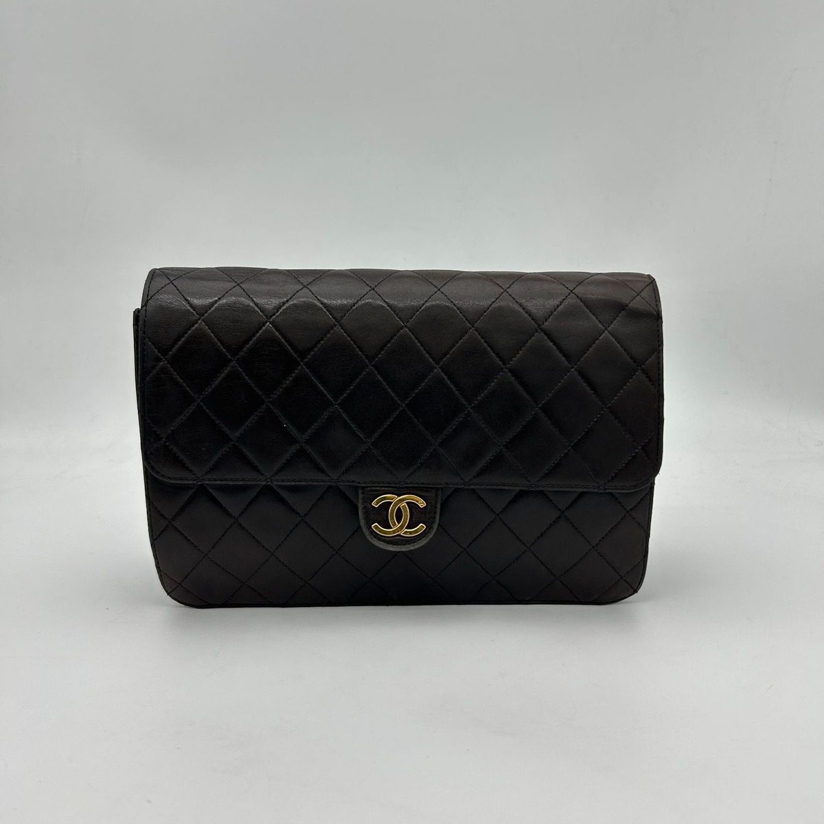 Chanel Quilted Push Lock Chain Shoulder Bag — view 2