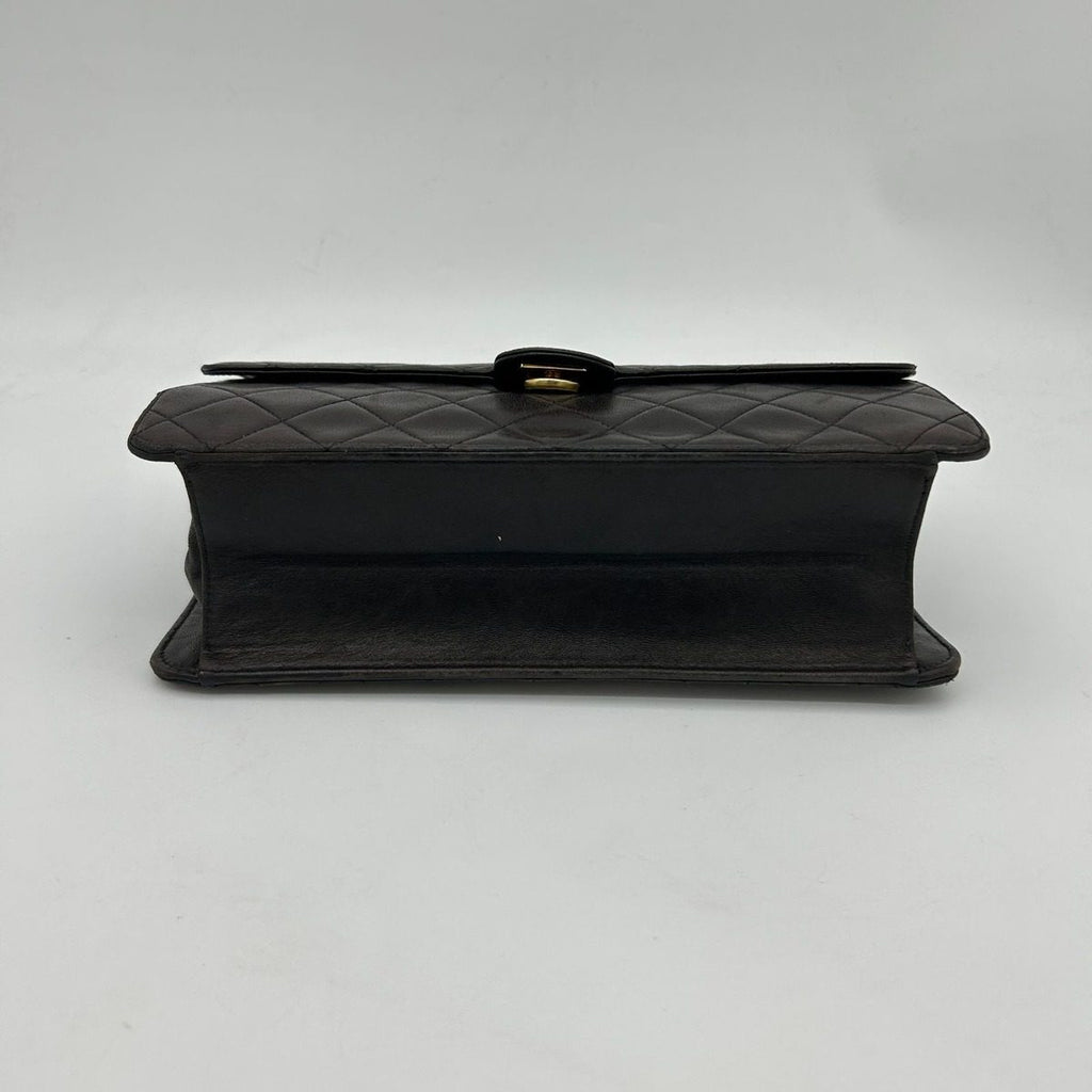 Chanel Quilted Push Lock Chain Shoulder Bag — view 8