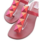 Hermes Sandals Red — view 5
