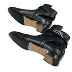 Hermes Neo Boots Short Shoes Leather Black Silver Kelly Hardware — view 6
