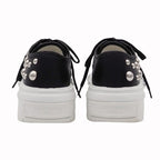 Louis Vuitton Yk Squad Line Sneakers Shoes Yayoi Kusama Black — view 2