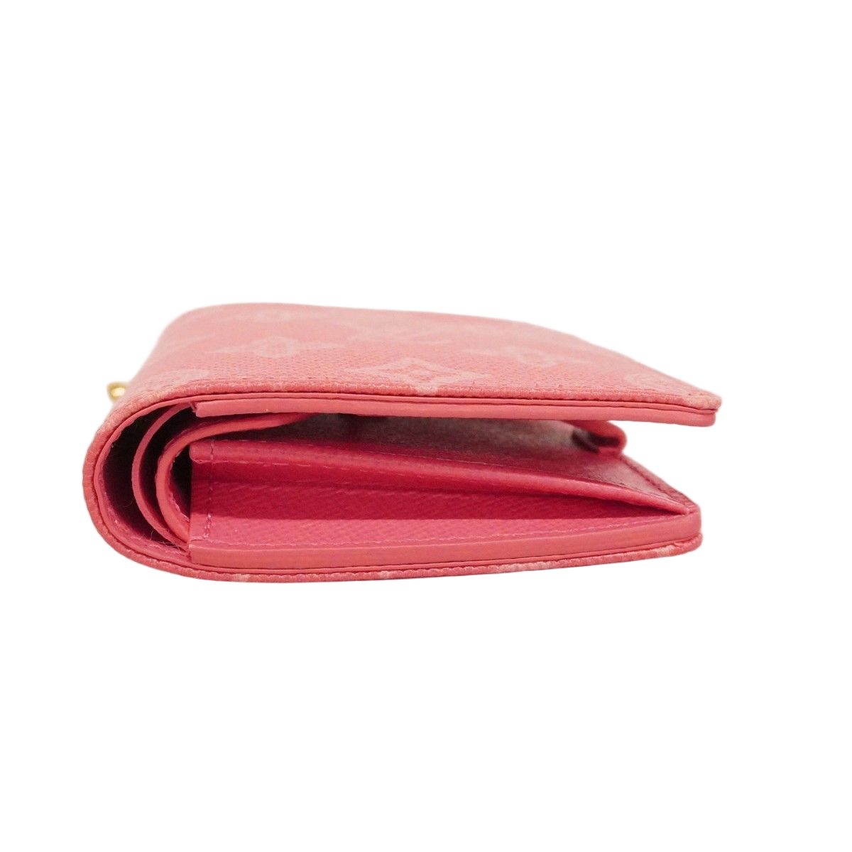 Louis Vuitton Wallet Monogram Origin Pocket LV Charm Rose Ribbon — view 2