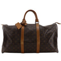 Louis Vuitton Keepall 50 Vintage Monogram Canvas Brown 822 Boston