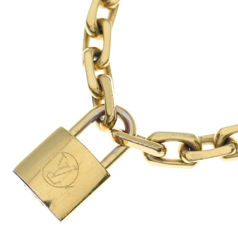 Louis Vuitton Collier Edge Cadena Necklace Gold Mp2993 — view 2