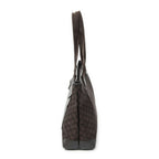 Gucci Medium Front Pocket Dark Brown GG Nylon Canvas — view 3