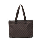 Gucci Medium Front Pocket Dark Brown GG Nylon Canvas — view 5