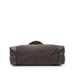 Gucci Medium Front Pocket Dark Brown GG Nylon Canvas — view 6