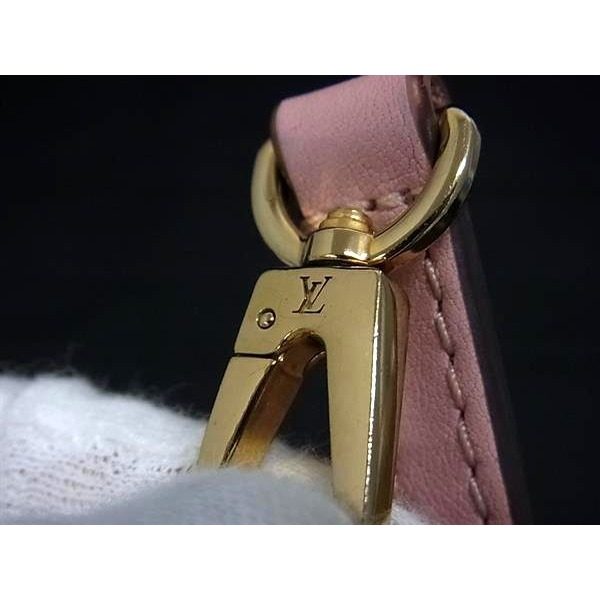 Louis Vuitton Bag Shoulder Strap Belt Crossbody Pink Gold — view 4