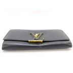 Louis Vuitton Wallet Portefeuille Capucines Noir Black Taurillon Leather Bifold — view 3