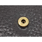Louis Vuitton Wallet Portefeuille Capucines Noir Black Taurillon Leather Bifold — view 9