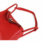 Hermes Lindy 26 Rouge Casaque Silver Taurillon 2-Way Shoulder Bag — view 4