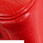Hermes Lindy 26 Rouge Casaque Silver Taurillon 2-Way Shoulder Bag — view 6
