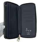 Louis Vuitton Epi Zippy Wallet Vertical Navy — view 3