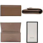 Gucci Bifold Long Wallet Pink Beige Marmont — view 3