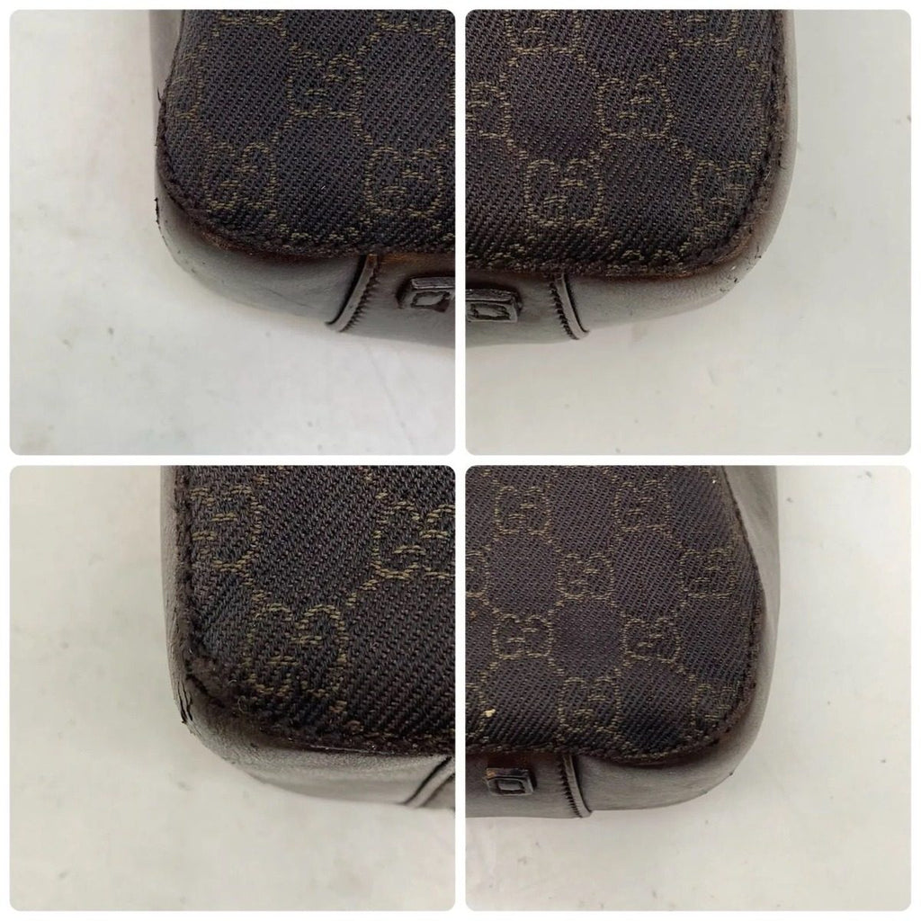 Gucci GG Canvas Tote Brown — view 7