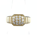 Dior Pave Diamond Ring