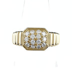 Dior Pave Diamond Ring