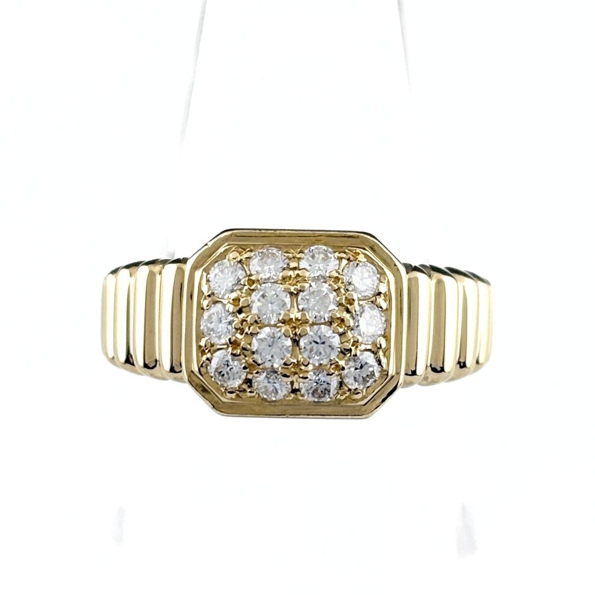 Dior Pave Diamond Ring