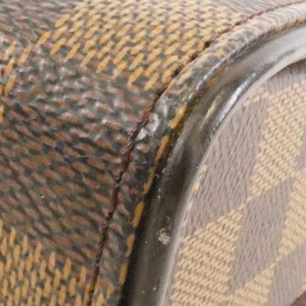 Louis Vuitton Damier Tribeca Carre Shoulder Bag Ebene Mat — view 4