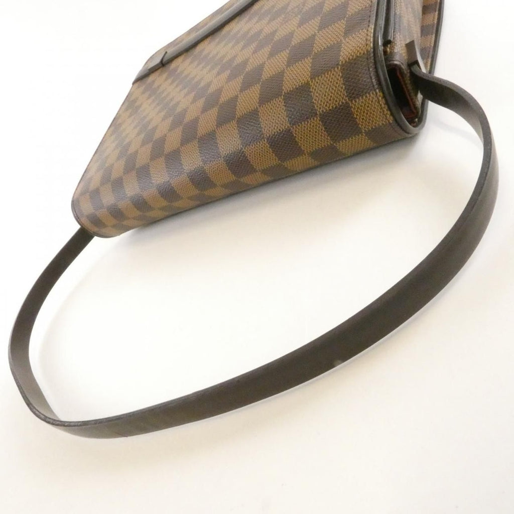 Louis Vuitton Damier Tribeca Carre Shoulder Bag Ebene Mat — view 6
