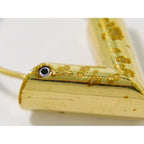 Louis Vuitton LV Essential Hoop Earrings Gold Plated — view 3